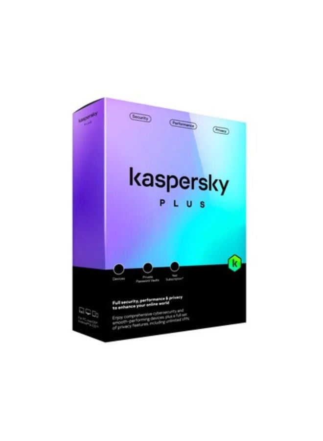 كاسبرسكي بلس | 5 مستخدمين | الشرق الأوسط 2025